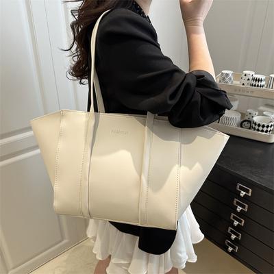 Large Capacity Folding Casual Style New Retro Mother and Child Tote Bag Single Shoulder Portable Underarm Bag Women