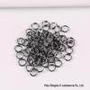 Gunmetal Double and Single Loop Jump Rings for DIY Jewelry Making