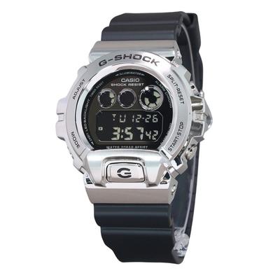 Reloj de cuarzo digital G-Shock GM-6900U-1 con bisel de metal y correa de resina para hombre, 200 m