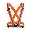 Adjustable Safety Reflective Vest Straps Jacket Night Running Cycling Sport Gear