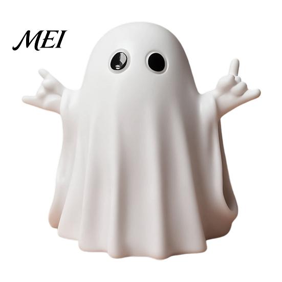 Halloween Ghost Gnomes Gnome Figurines, Resin Tabletop Decoration, Cute Funny Gifts Statue, Decorative Ornaments for Indoor Outdoor Home Party