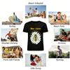 Bee-Lieve In Yourself Follow Your Dreams Daisy Bee Graphic Tee Pure cotton T-shirt