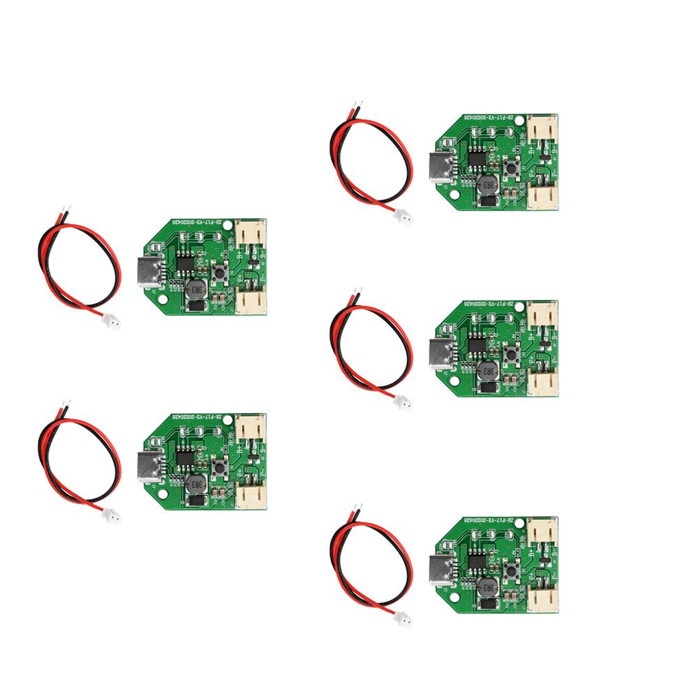 1/1/1/11PCS Type-C Fan Control Board Interface 9V Boost 1-Speed Rechargeable Circuit Board Charging Module USB