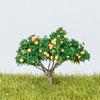 Multi-size Miniature Fruit Trees Sand Table Layout Lifelike Simulation Tree Figurine Fairy Garden Micro Landscape Scene Model