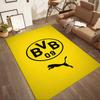 Borussia Dortmund Floor Mat Design For Living Rooms Kitchen Game Room Dining Room Antislip Rug Office Home Decor Birthdaychristmas Gift