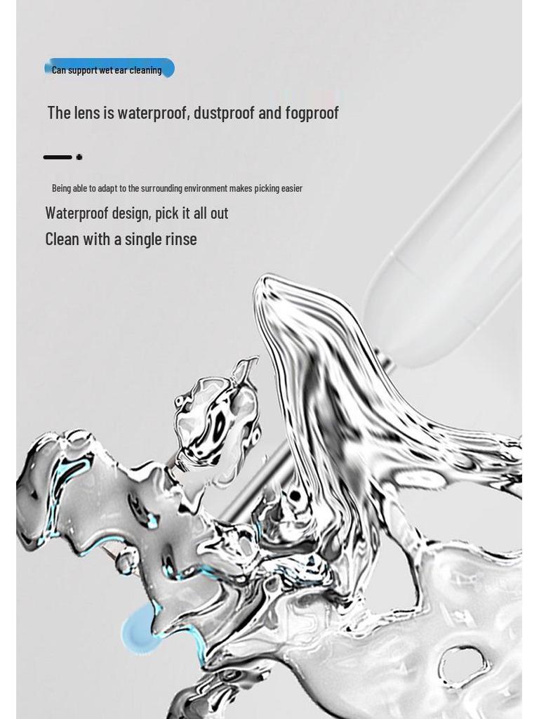 HD Smart Ear Cleaning Kit with WiFi Light & Phone Connection