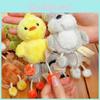 Ducks Rabbits Penguins Bears Cats Animal Pulling The Feet Plush Keychain Gift