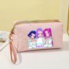 Borsa per Cosmetici Demon Hunters KPop Rumi Mira Zoey Borsa Clutch per Trucco da Ragazza Organizzatori per Pennelli da Trucco da Viaggio da Donna Necessaire