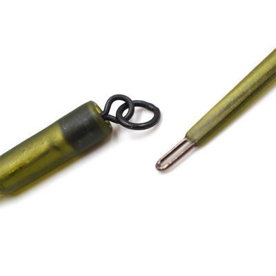 10Pcs Fishing Supplies Nest Parts For Carp Fishing Translucent Green Solid Bag Quick Change Bag Stems