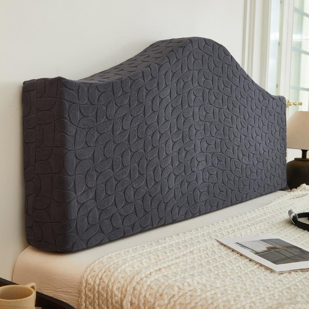 2026 New Full Wrap Headboard Cover Four Season Universal Stretchable Protector Slipcover Multiple Colors for Bedroom Furniture