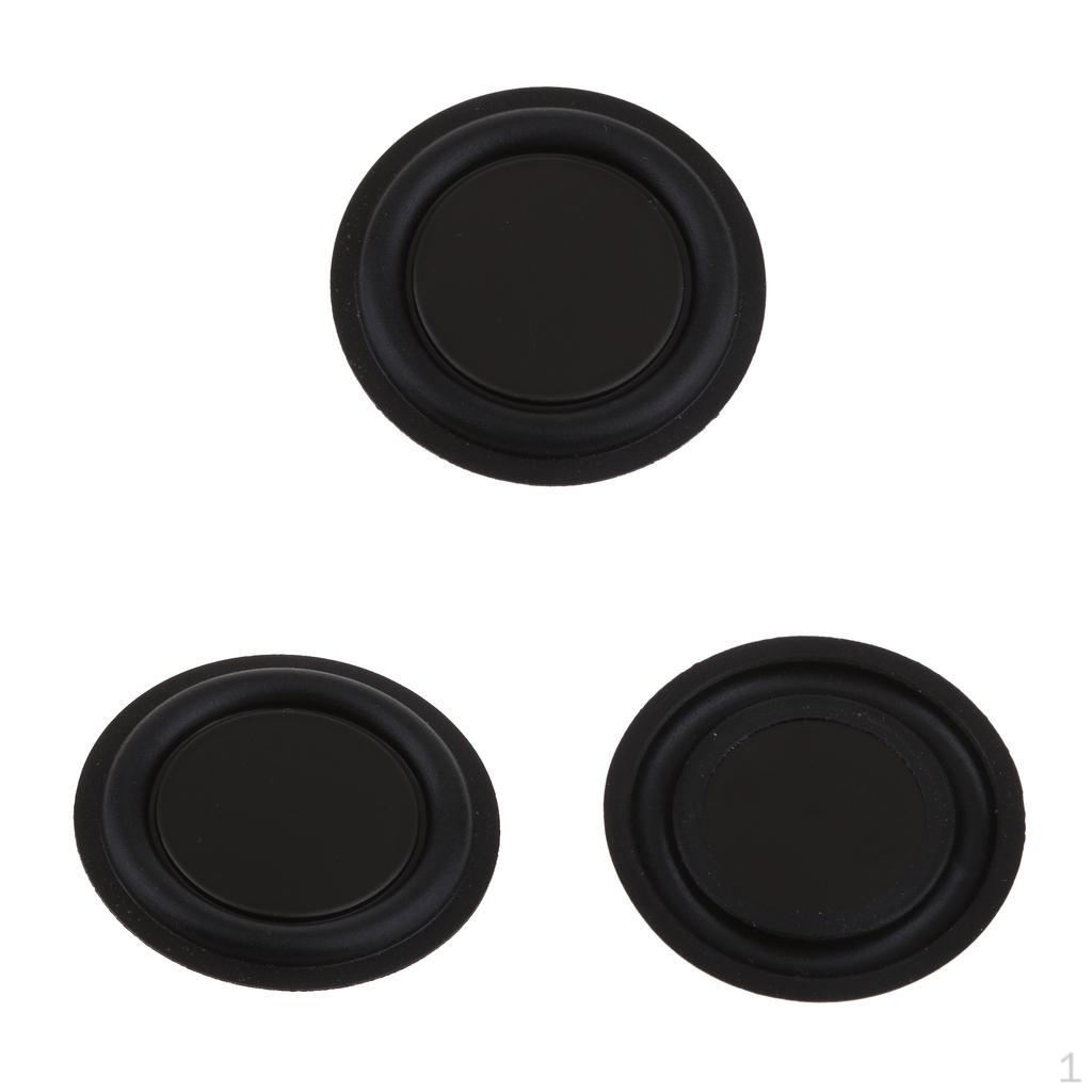 

3 шт. 40 мм динамик вибрирующая мембрана, резиновая пассивная басовая диафрагма, запасная часть