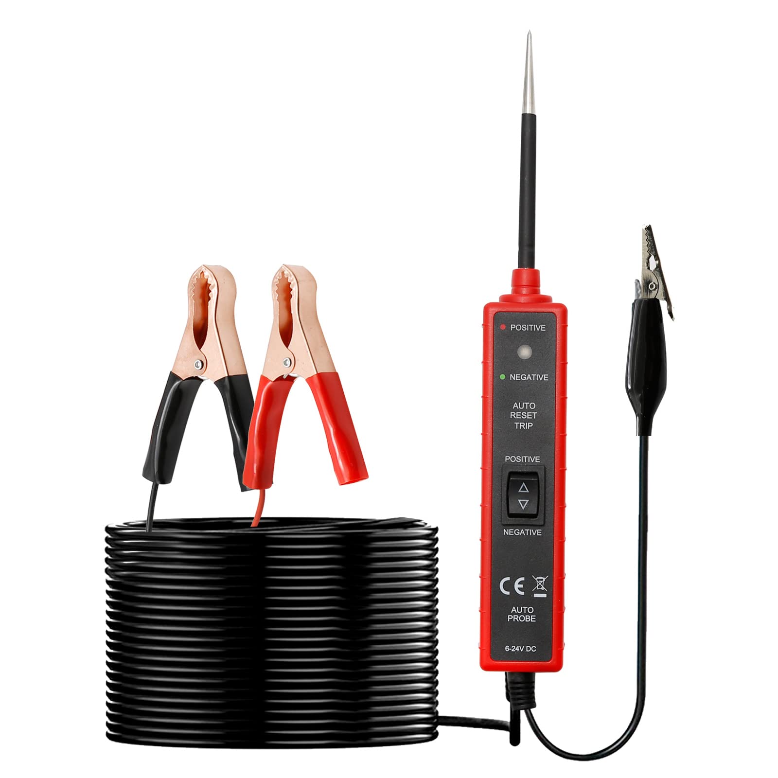 Тестер автомобильной электрической цепи Тестер электрической системы автомобиля Тестер автомобильной цепи с выключателем питания Диагностика автомобиля