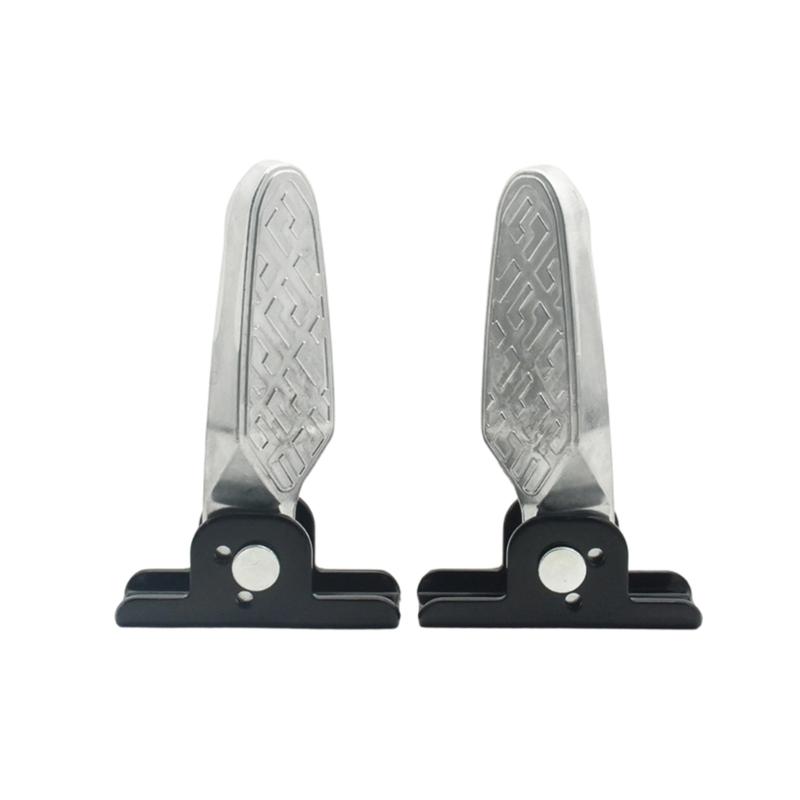 Antislip Foldable Pedals for Electric Bike with High Elasticities Materials Reducing Fatigue Enhancing Ridings Comfort