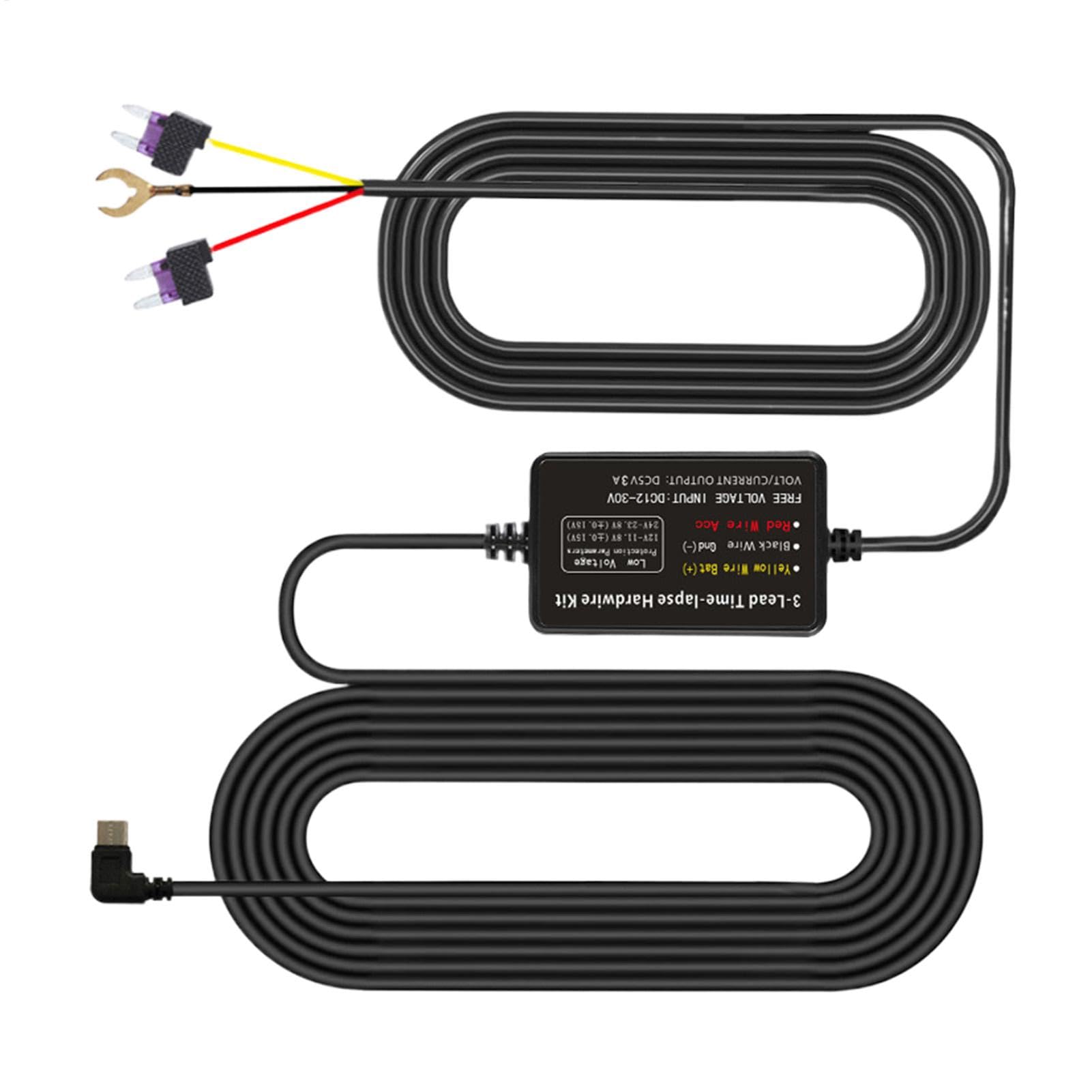 Комплект для жесткого подключения видеорегистратора, Комплект аппаратных средств защиты от низкого напряжения Refer to description