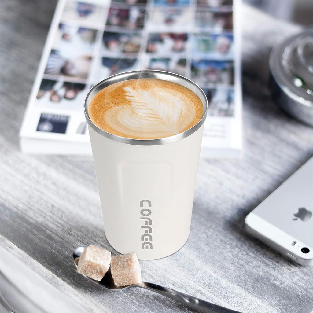Coffee Insulated Cup, Stainless Steel Mug, Vacuum Insulated Cup, Outdoor Car Portable Water Cup, The Best Gift for Christmas