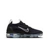 Nike Air VaporMax 2021 Flyknit Schwarz Gesprenkelt Damen Sneaker Metallic-Silber Weiß DC4112-002