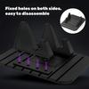 [Silicone Phone Holder] Non-Slip Silicone Car Phone Holder | Black, Compatible with Most Smart Phones