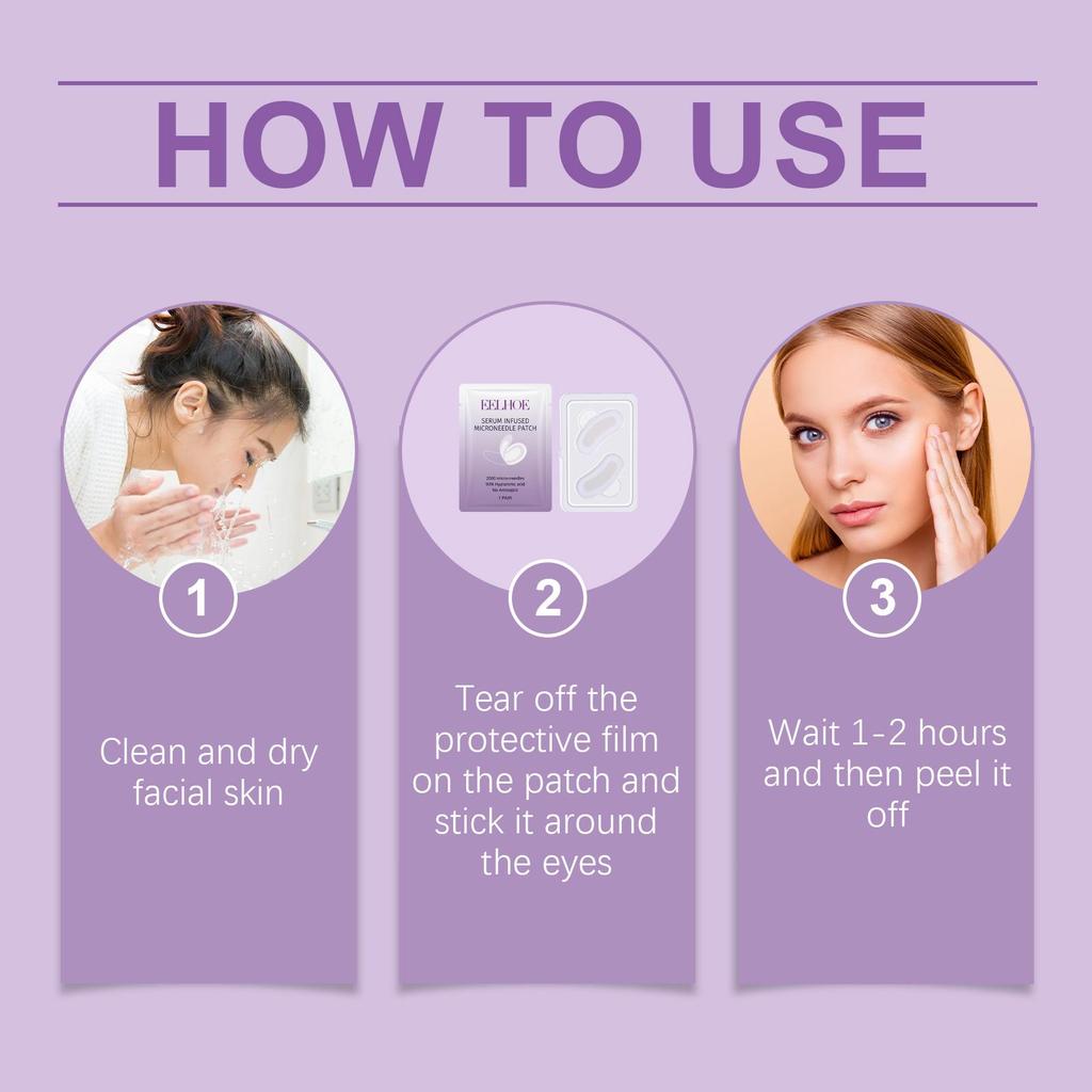 EELHOE Anti-Wrinkle Eye Mask (1 Piece): Reduces Fine Lines, Anti-wrinkle and Anti-aging, Brightens the Eye Area, Moisturizes and Firms