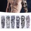 6pcs Full Arm Tattoo Sticker Temporary Waterproof Fake Tattoos Stickers for Women Men