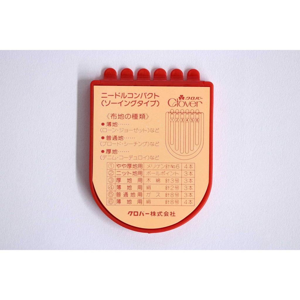 Clover Compact Sewing Needles, 20-Pack, 13-212