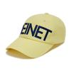 DEINET DEINET BIG LOGO CAP IN LEMON