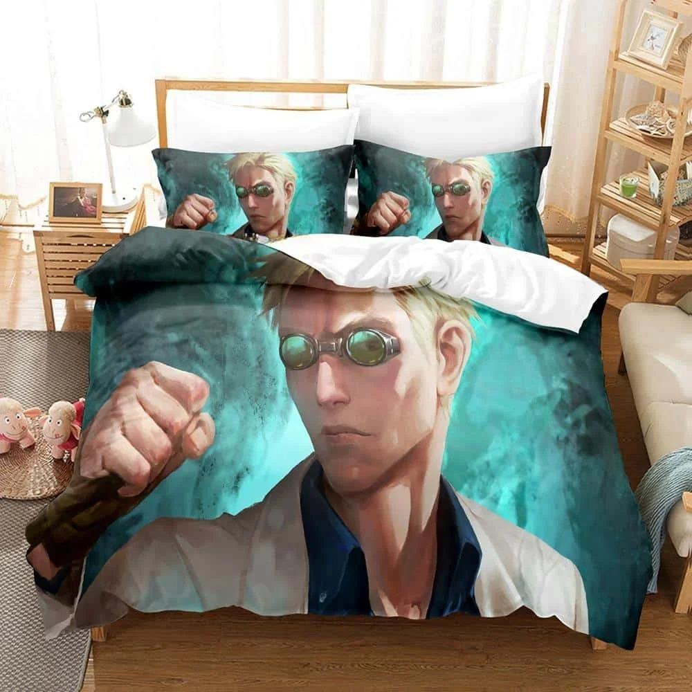 3D Cartoons Jujutsu Kaisen Kento Nanami Bedding Set Single Twin Full Queen King Size Bed Set Adult Kid Bedroom Duvet Cover Sets