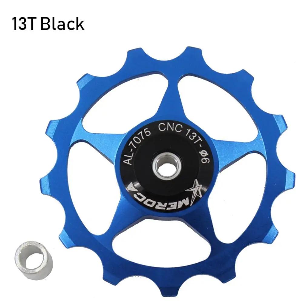 For MTB Bike 11T 13T Aluminum Jockey Wheel Mountain Road Bike Bicycle Rear Derailleur Guide Pulley Steel Bearing