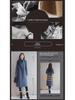 Women's Mid-Length Woolen Coat - Original Size, Spring/Autumn, Korean-style Loose Fit