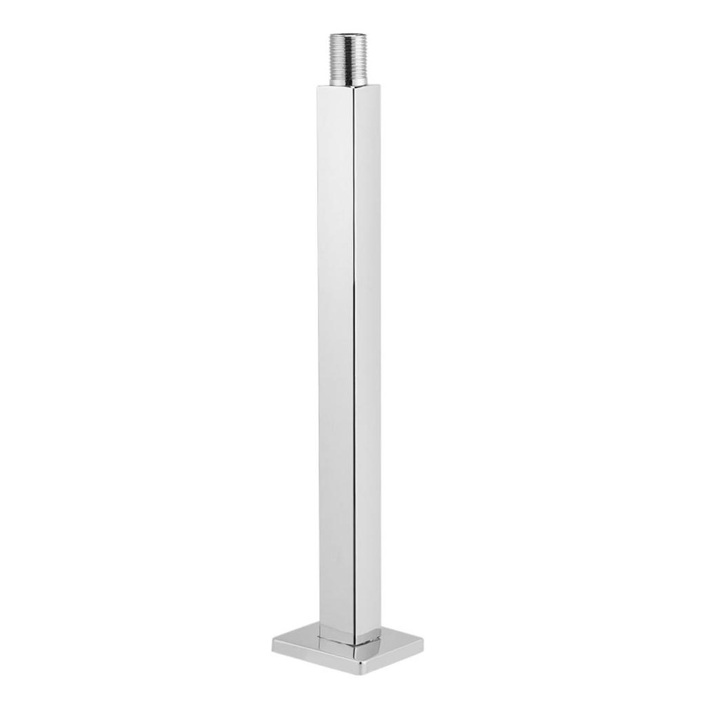 30cm Chrome Square Ceiling Shower Extension Arm Wall Mounted for Bathroom Showering Head