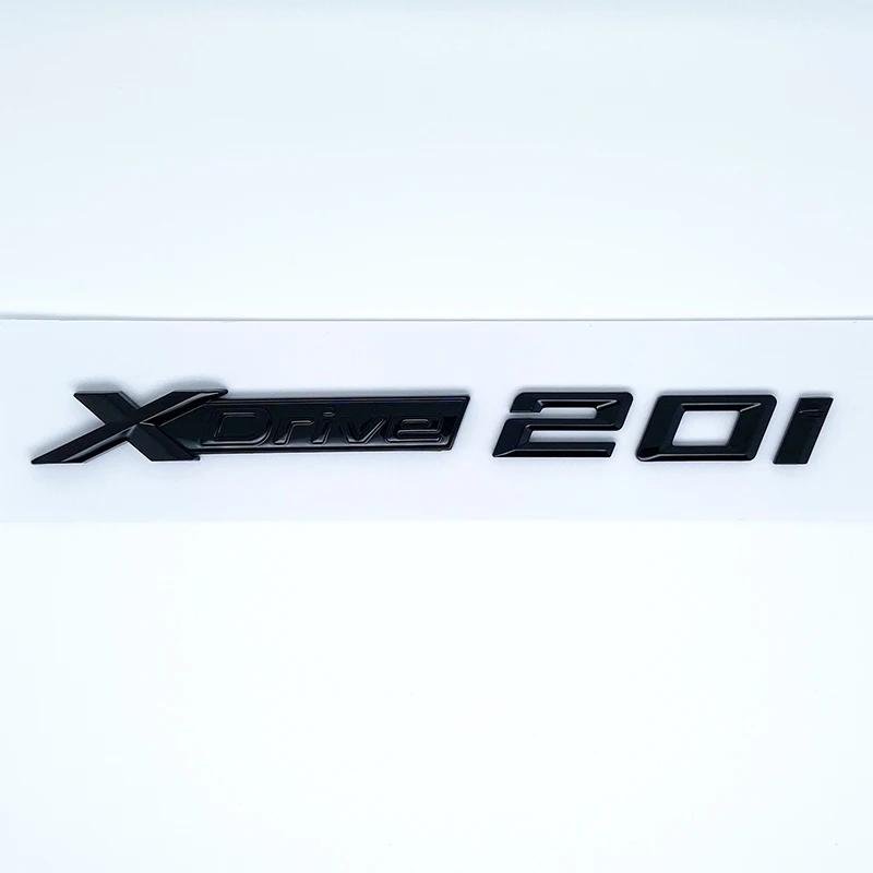 3D ABS XDrive Emblem Car Fender Rear Trunk Sticker X Drive 20d 20i 23d 23i 25d 25i 28d 28i For BMW X1 X2 X3 X5 X6 X7 UQ9