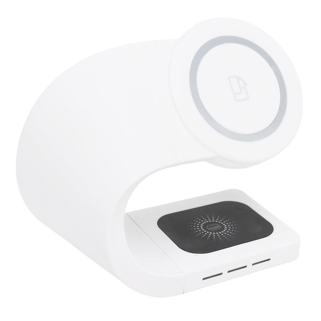 15W Fast Wireless Charger Magnetic Charging Station 3 Core Wireless Charging Dock Stand for Mobile Phones Watches
