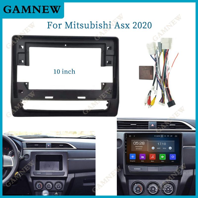 10 Inch Car Frame Fascia Adapter For Mitsubishi Asx 2020 Android Android Radio Dash Fitting Panel Kit