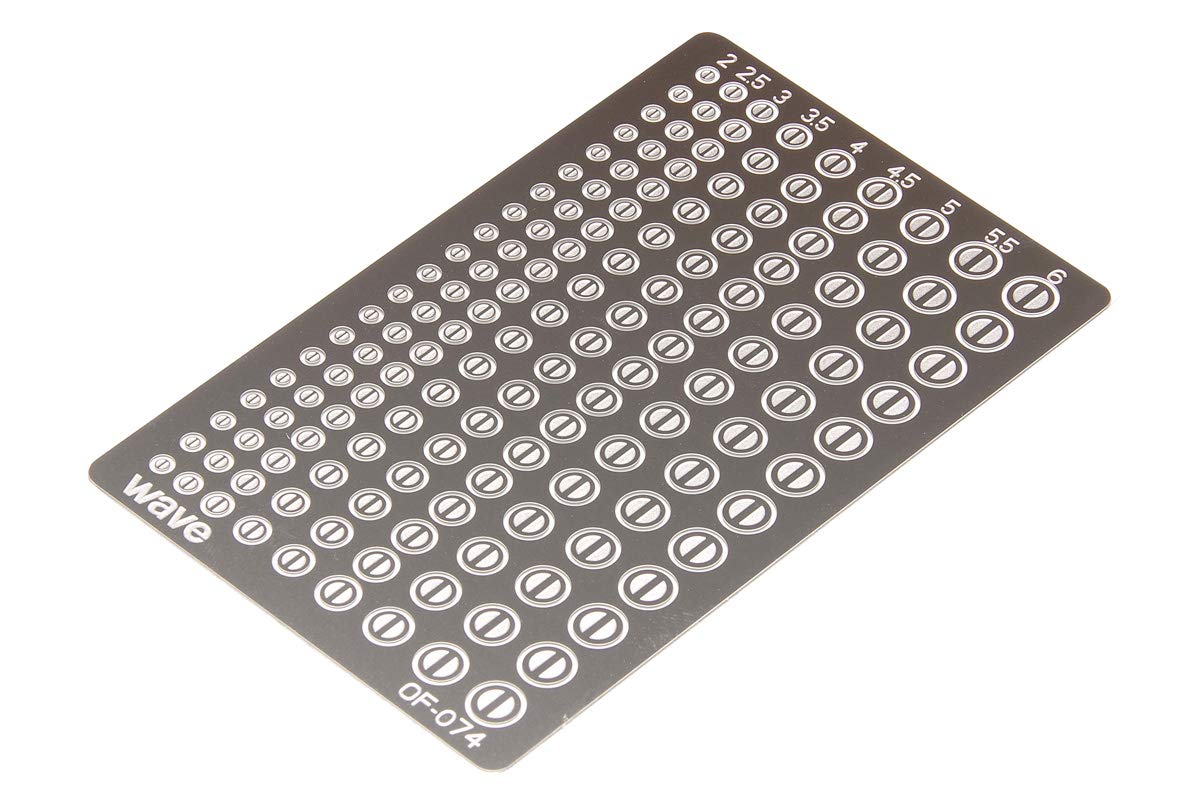 

Серия продуктов Wave Finish Basic Травлёный круг 4 Пластиковые детали для сборной модели OF-074