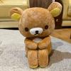 Non-Toxic Adorable Rilakkuma Plush Toy Soft Stuffed Lonely Brown Bear Doll Cartoon Huggable Anime Plushies Gift For Fans Home Decor