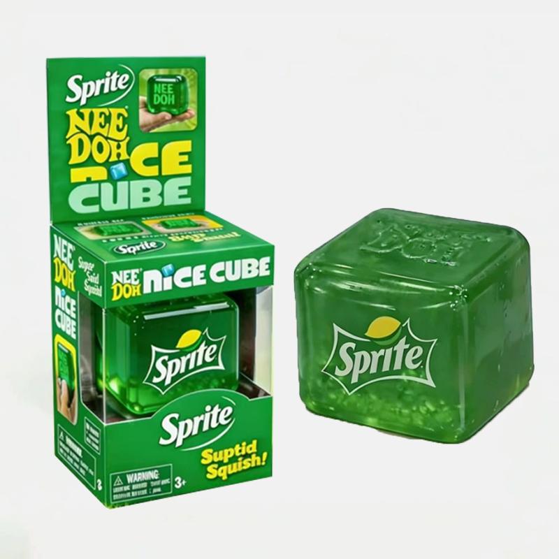 Neues Modell Dr Pepper Nice Cube Stressabbau Blind Box Spielzeug, Weicher Quetsch Fidget Cube für Kinder & Erwachsene Angstabbau Sensorisches Spielzeug