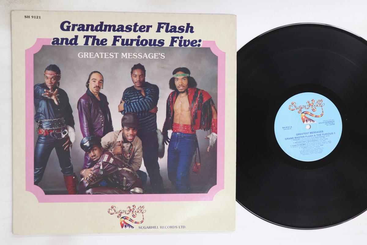 

LP Record GRANDMASTER FLASH & FURIOUS FIVE - Greatest Messages SH9121 SUGAR HILL 1984 US Soul/Funk Used