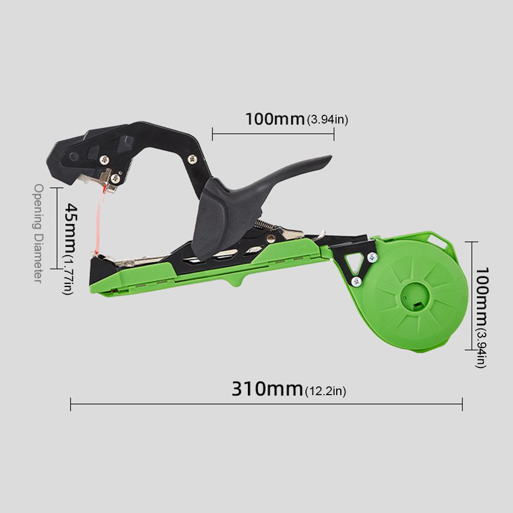 Mașină de legat plante cu 10000 capse 20 role bandă Legător de plante portabil Pistol cu bandă pentru plante multifuncțional pentru viță de vie roșii
