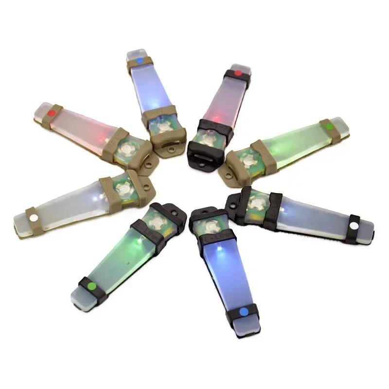 Taktyczne FMA Kask Bezpieczeństwo Światło Błyskowe Sygnał Przetrwania Wodoodporna Lampa Sprzęt Outdoorowy do Polowania Pieszej Turystyki Jazdy na Rowerze