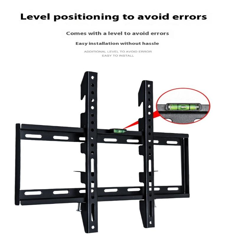 26-65 İnç TV Duvar Askı Aparatı Evrensel TV Montajı Monitör Tutucu Ayarlanabilir Düşük Profil Düz TV Duvar Askısı LCD LED Monitör İçin