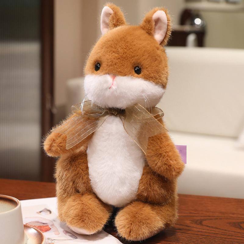 High-Quality Mocha High-Quality Rabbit High-Quality Plush High-Quality Toy High-Quality Cute High-Quality Little High-Quality Rabbit High-Quality 20cm коричневый