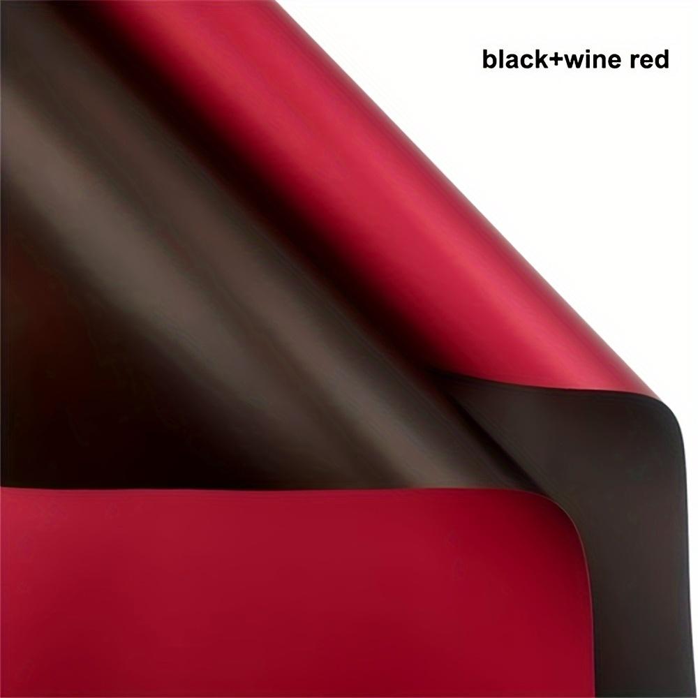 Lot de 20 feuilles de papier d'emballage cadeau à thème papillon fantaisie, feuilles d'emballage en plastique bicolores recto verso pour bouquets, cadeaux et mariages, imperméables et épaisses