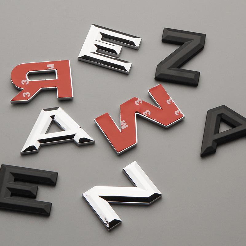 Teramont Custom Engine Hood Lettering Car Sticker