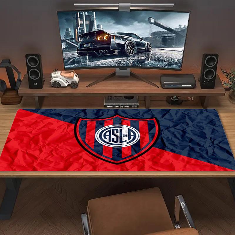 San Lorenzo Art Color Mouse Pad Large Gaming Table Cushion Non-slip Laptop Tablet Big Mousepad XXL Mat Mini PC Playmat With Lock Edge