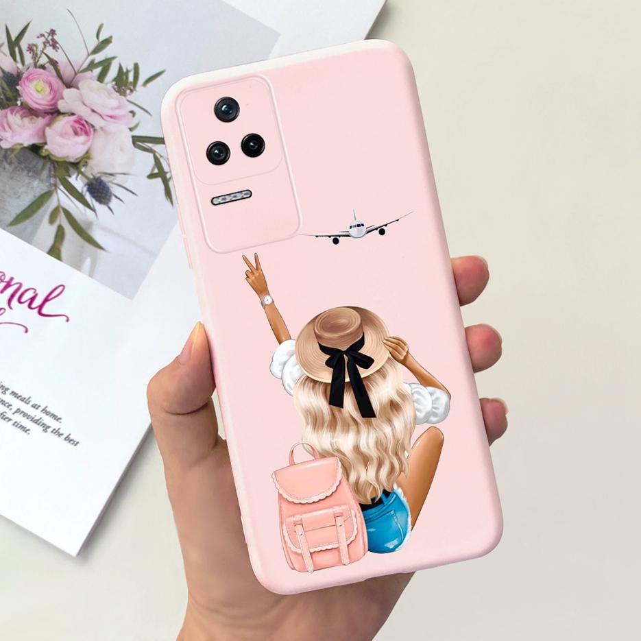 For Xiaomi Poco F4 Case Cute Fashion Cover Soft Silicone Protective Shell For Xiaomi Poco F4 GT PocoF4 Phone Cases 6.67'' Bumper