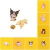 Adorable Sanrio Metal Cartoon Rabbit Melody Kulomi Brooch For Student Bags