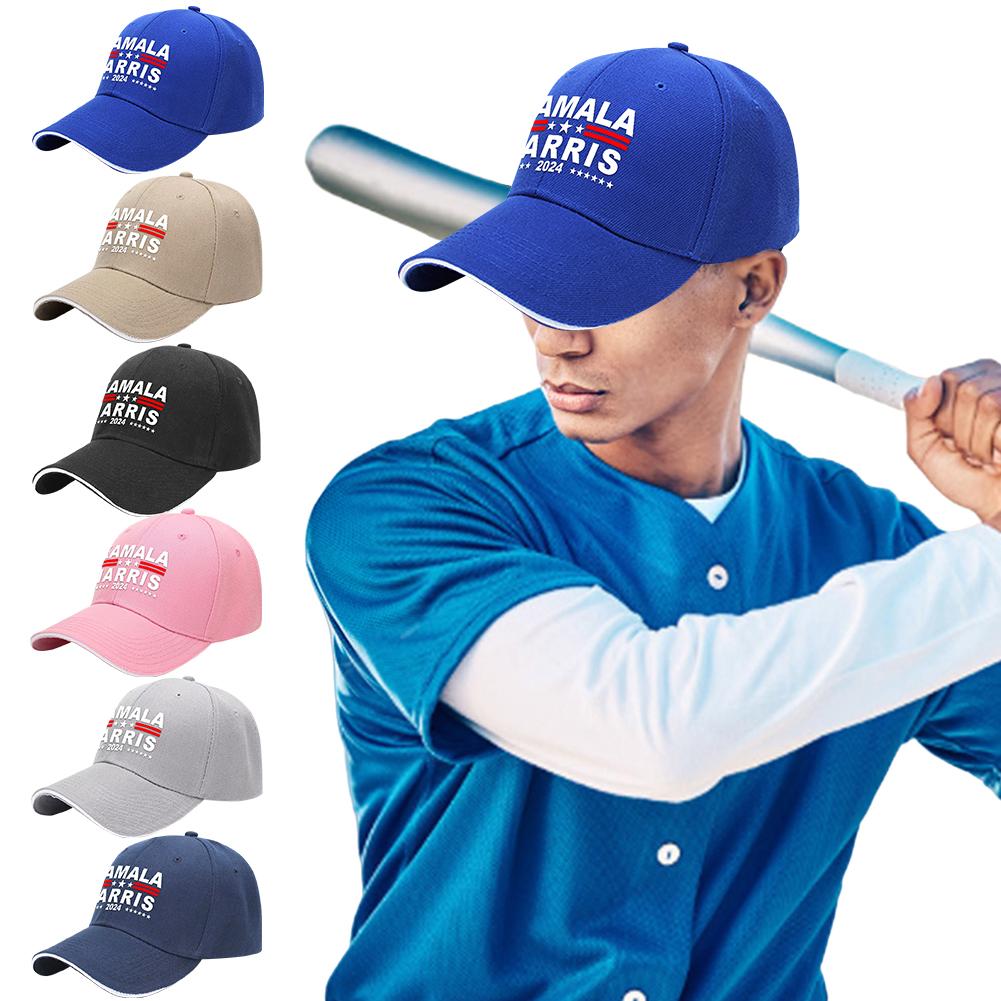 Kamala Harris Baseball Cap Trucker Hat Breathable Fashion Baseball Cap Adjustable President Election Hat for Hiking Fishing