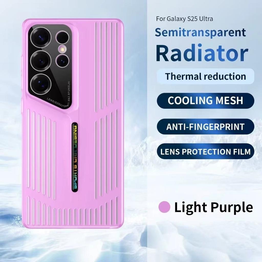 Huse Subțiri Colorate pentru Disiparea Căldurii Pentru Samsung Galaxy S24 S22 S23 Ultra S25 Plus Husă Golă Protecție Obiectiv Capac Spate