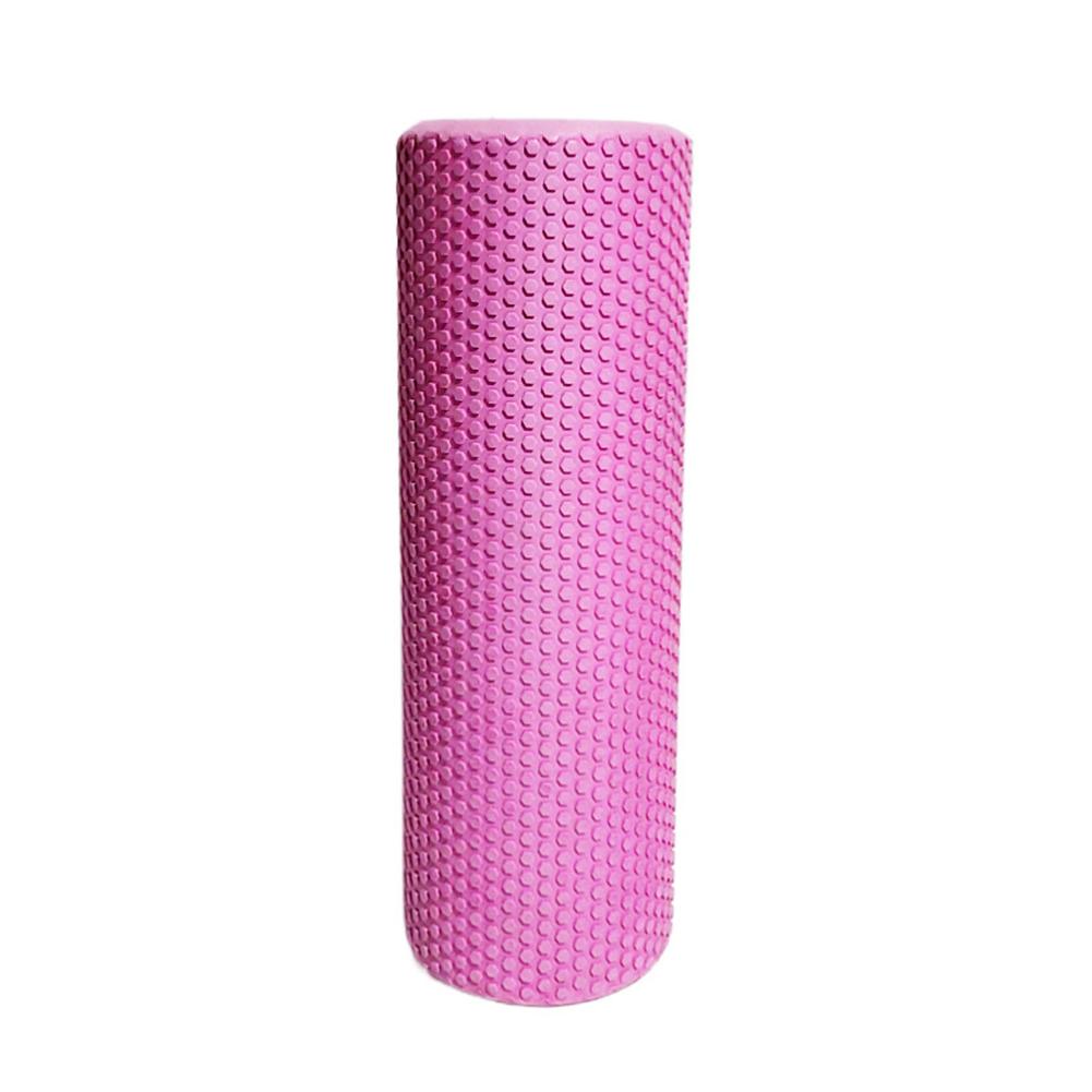 Yoga Roller Round EVA Foam Cylinder Hexagonal Roller For Pilates Exercise Enhanced Home Workouts Diameter 9.5cm Length 29.7cm