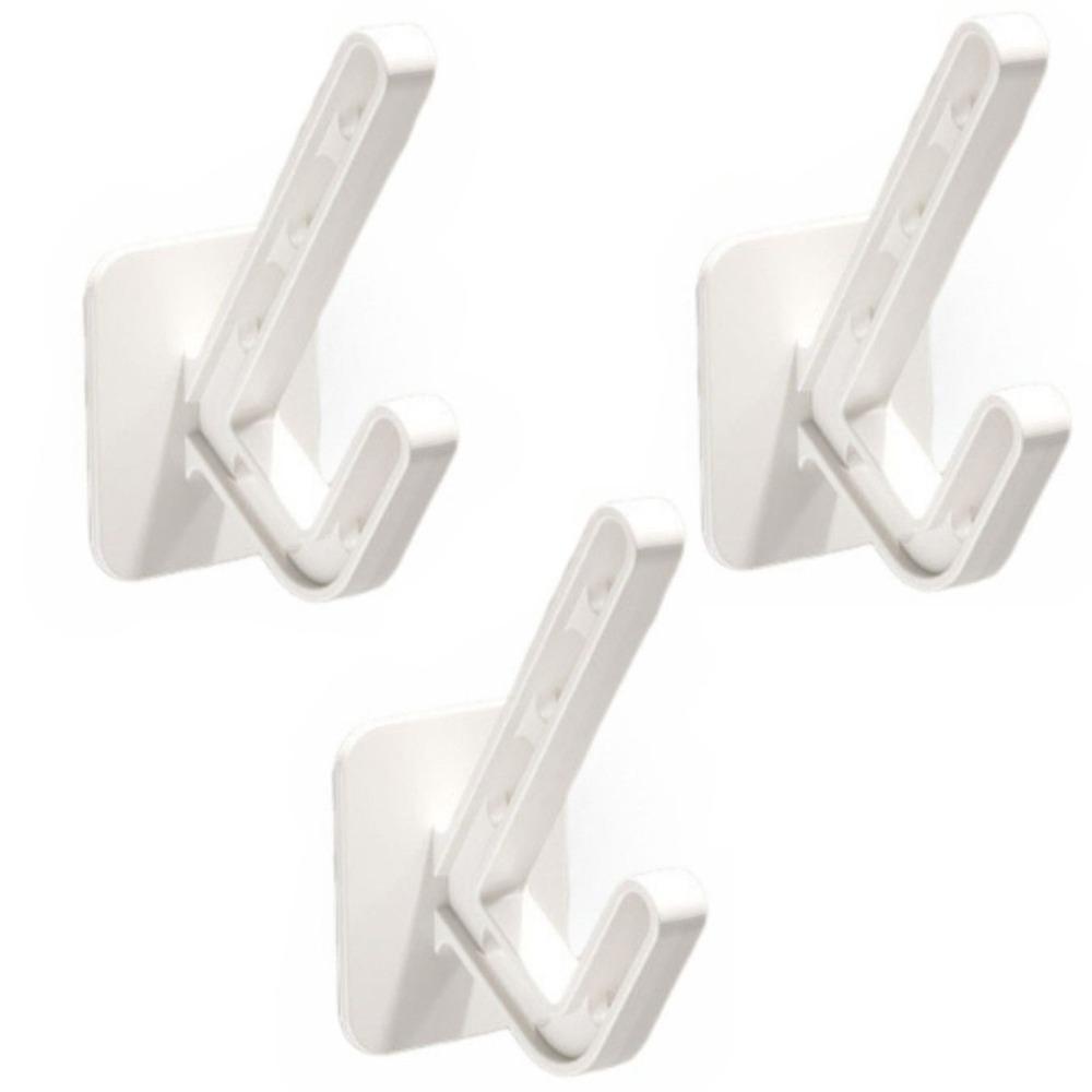 3 szt. Wieszaki ścienne do przechowywania ubrań w sypialni, haczyki łazienkowe, artykuły do przechowywania w domu