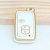 TPU Car Key Case Cover for Toyota Camry Crown Majesta Highlander Land Cruiser Prado Kluger Mark X Subaru Foreste XV Protector